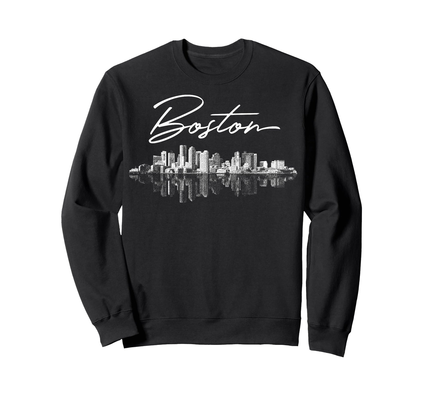 Boston Skyline for Women Men Girls & Boys T-Shirt