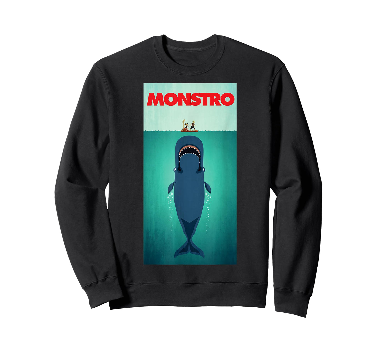 Black Whale Monstro T-Shirt