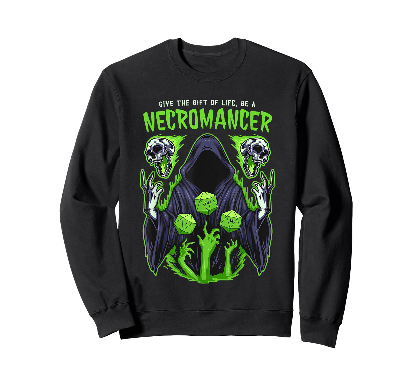 Gift of Life Necromancer Role Playing Game Funny RPG T-Shirt