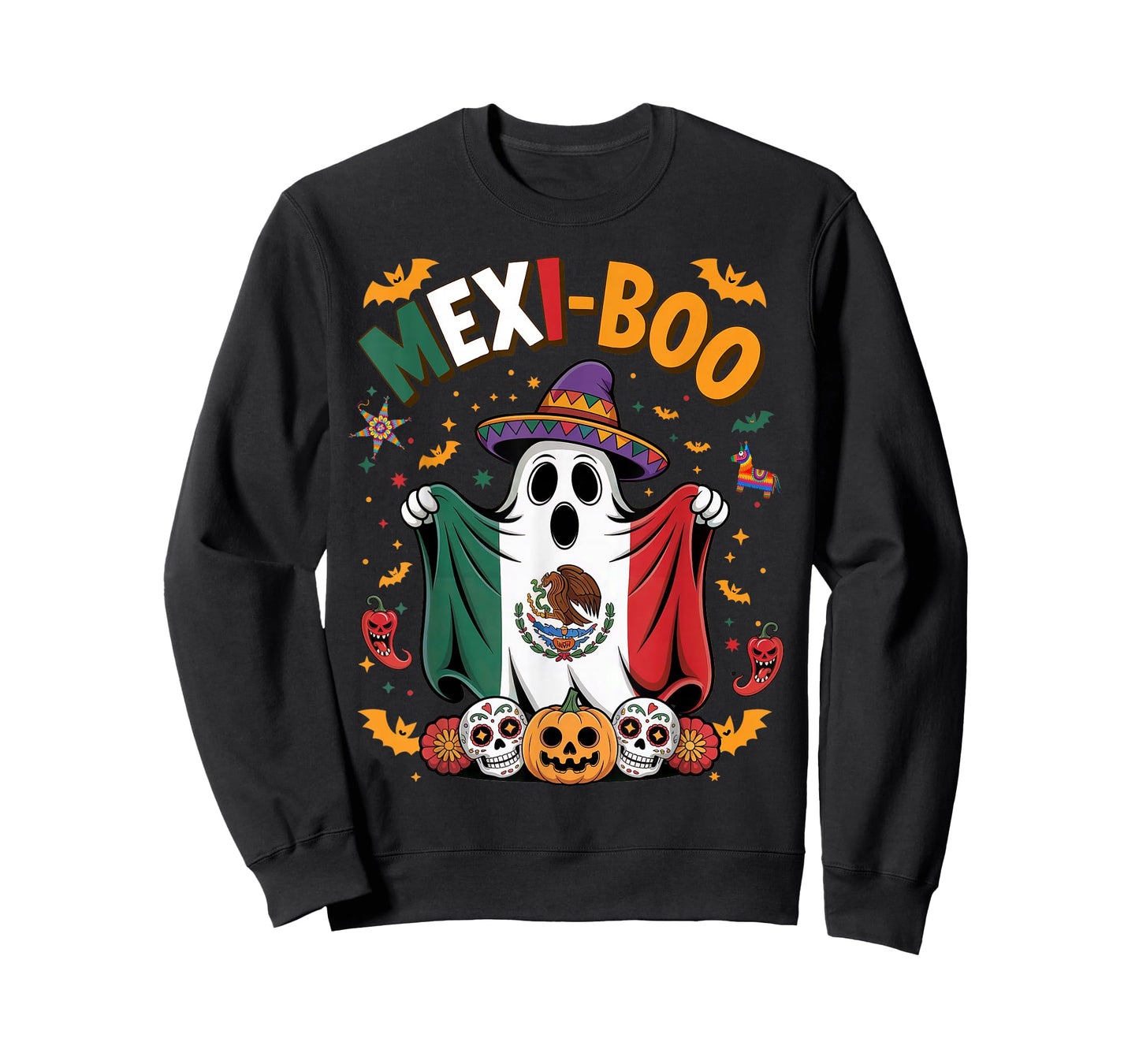 Mexican Halloween Costume Ideas for Men & Halloween Mexicano T-Shirt