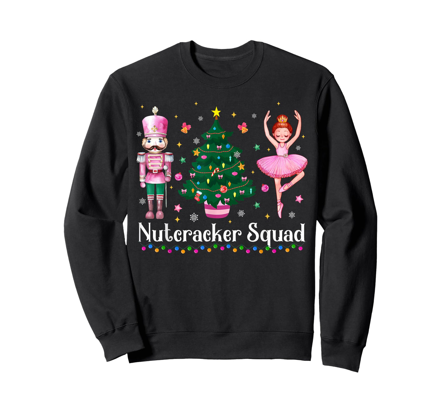 Christmas Nutcracker Squad Ballet Dance Women Kids Girls T-Shirt
