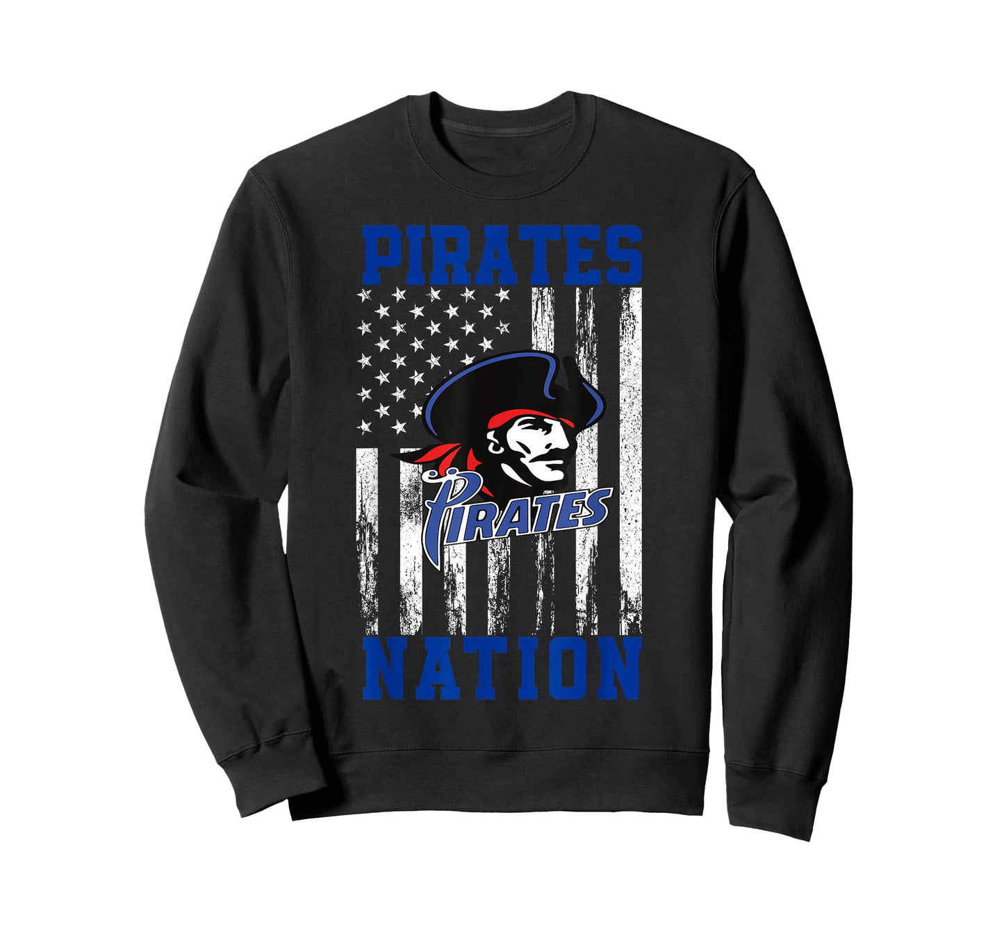 Pass Christian Pirates Logo Nation HS T-Shirt
