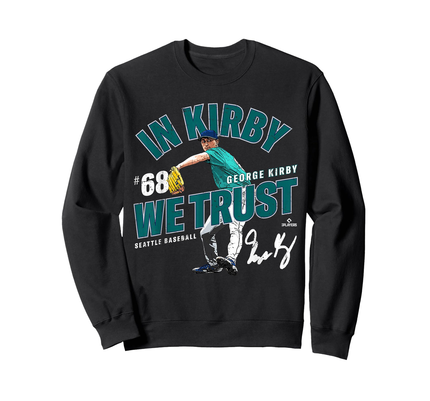 In Kirby We Trust George Kirby Seattle Baseball MLBPA T-Shirt