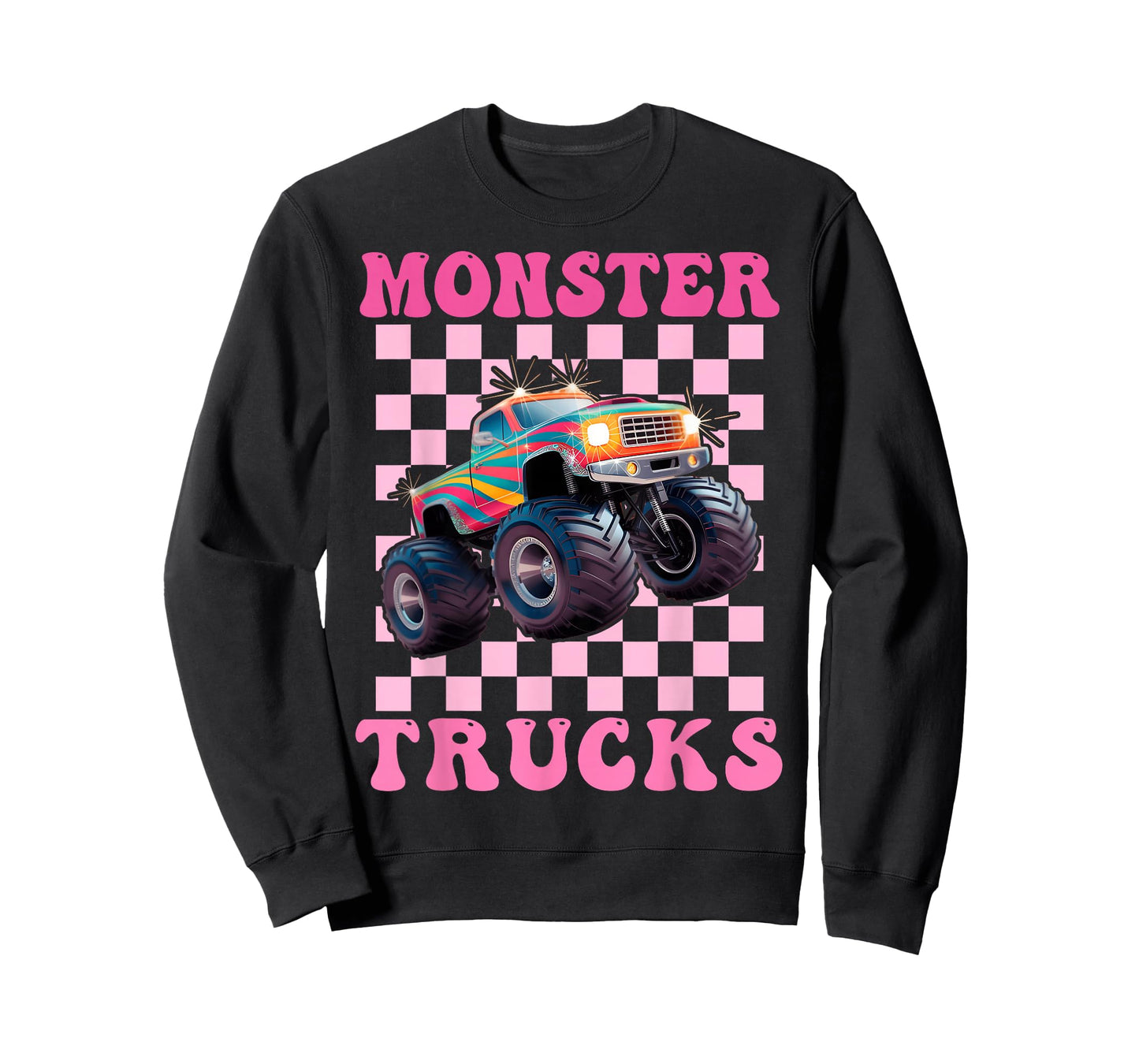 Monster Truck for Girls, Womens, Toddlers, Kids Truck Lover T-Shirt