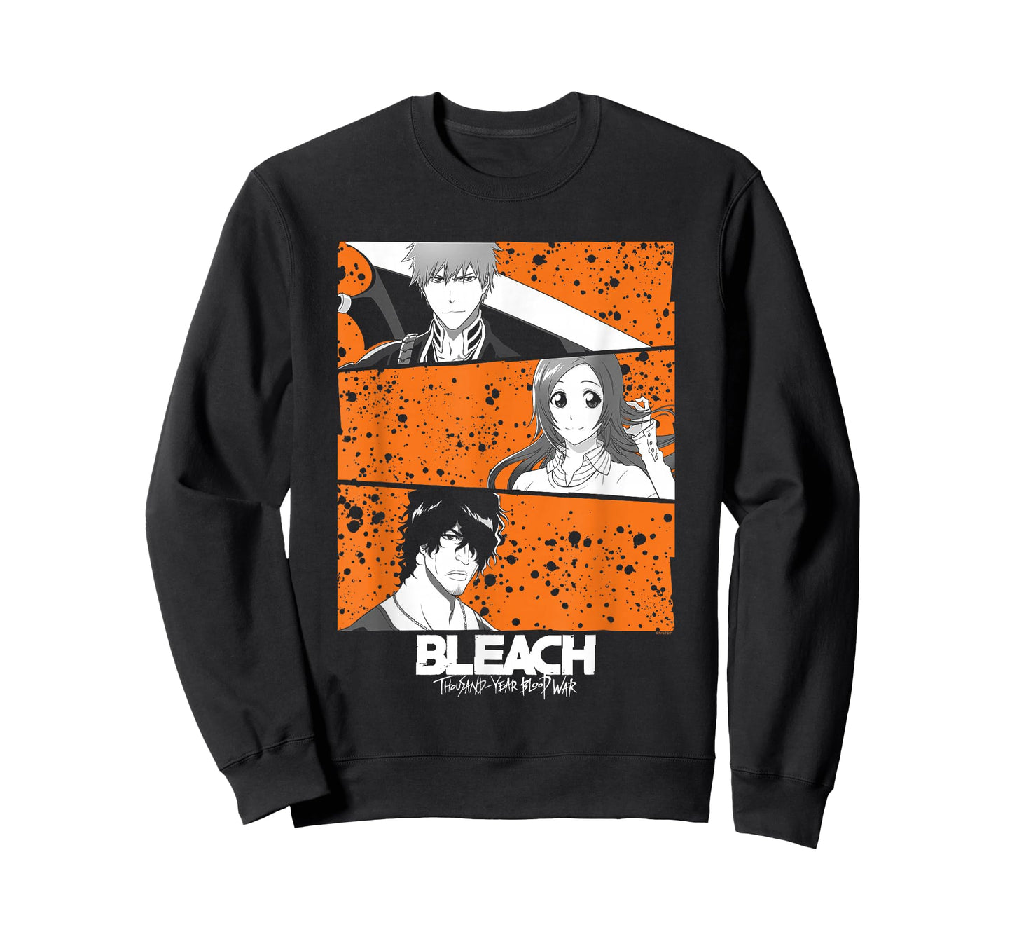 Bleach: Thousand Year Blood War Three Panel Characters Anime T-Shirt