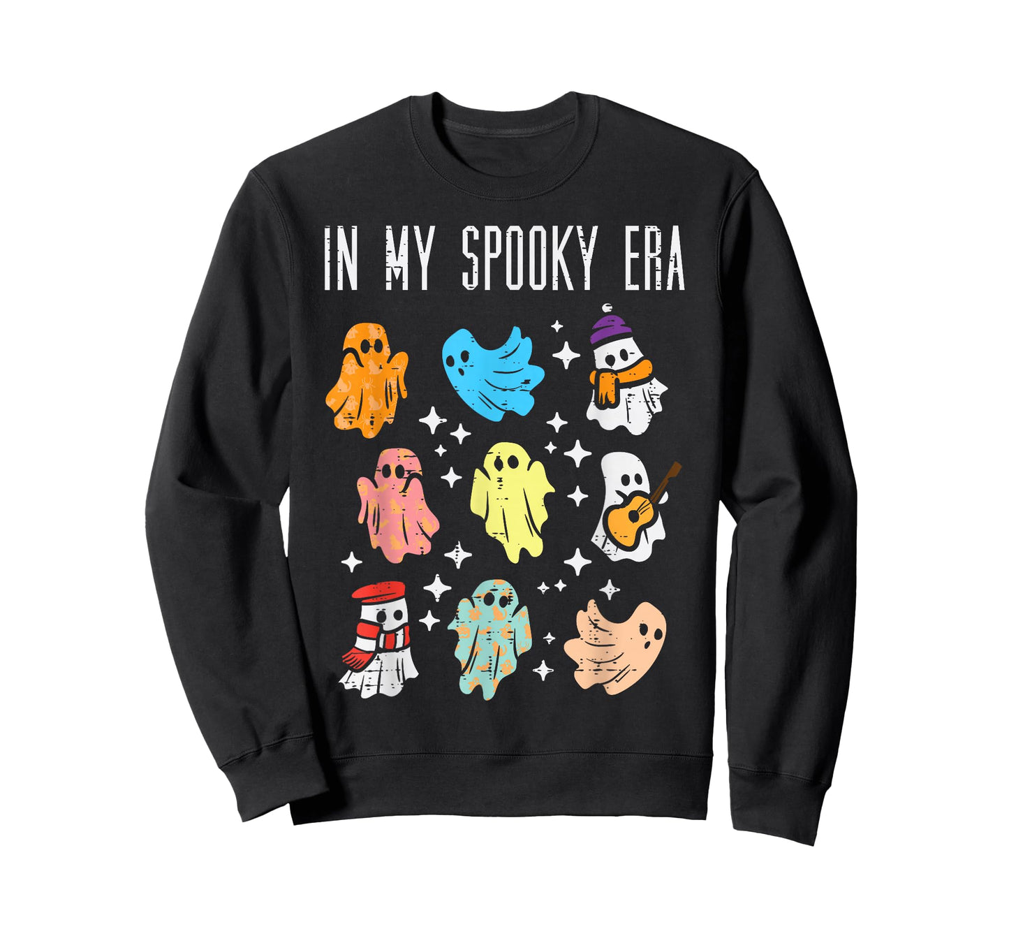 Halloween Ghosts In My Spooky Era Fun Costume Women Men Kids T-Shirt