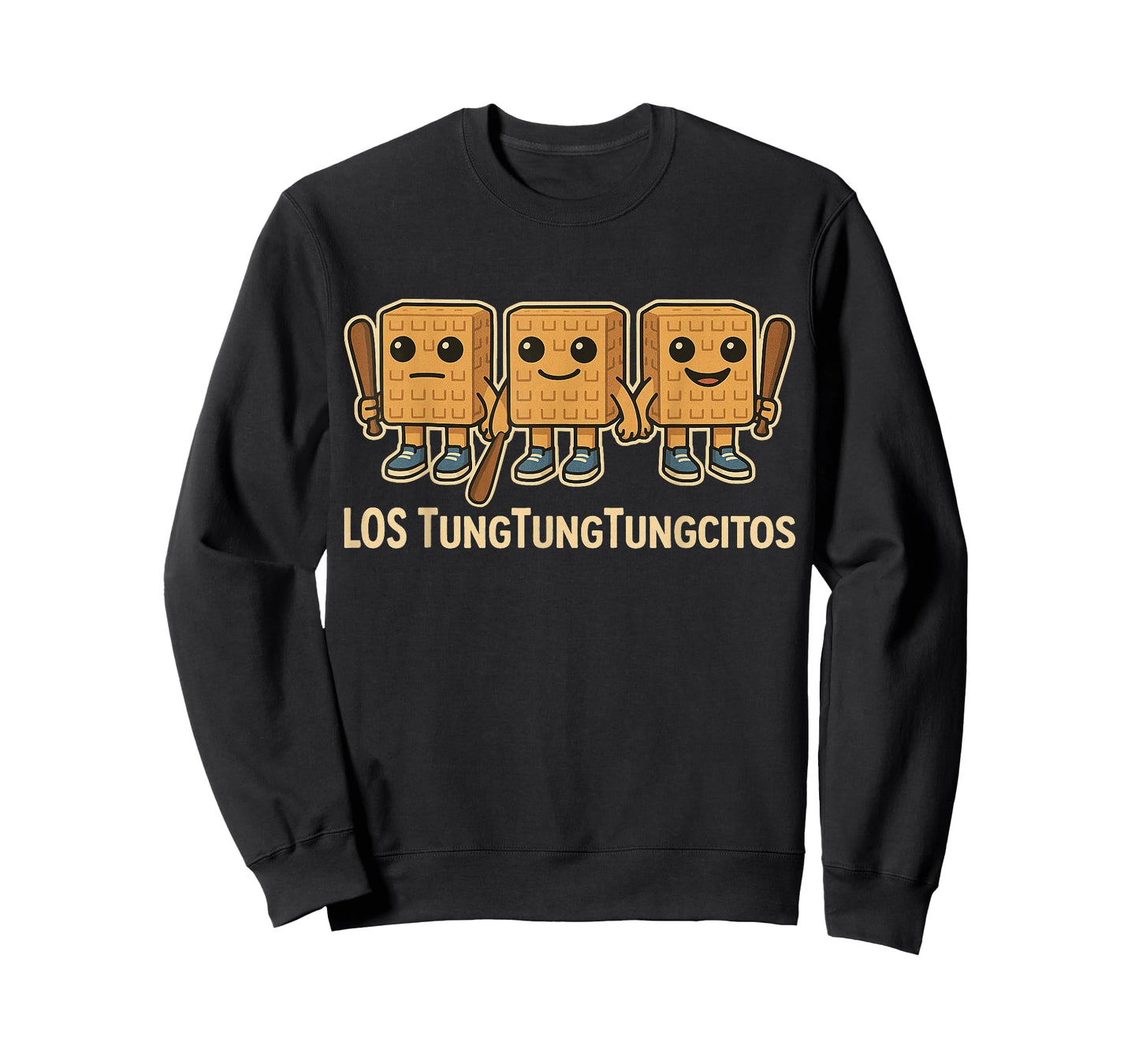 Los TungTungTungcitos Italian Brainrot Sahur Kids Meme T-Shirt