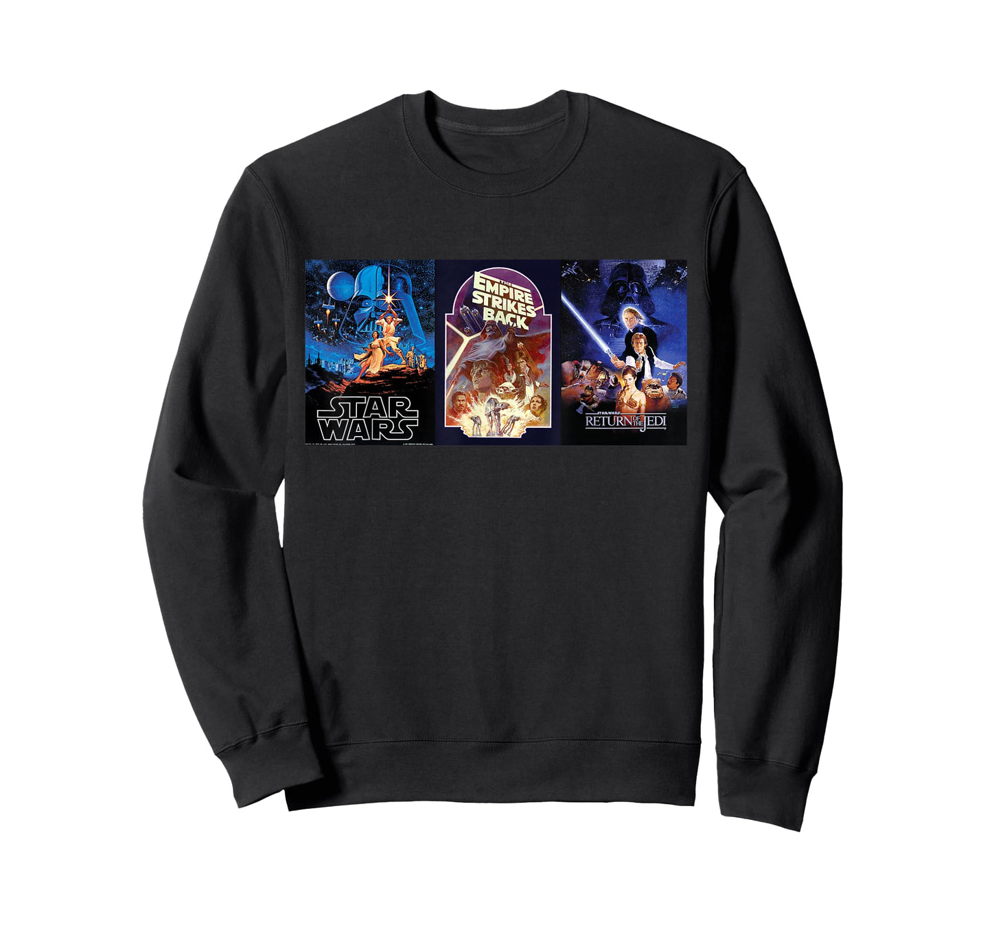 Star Wars Original Trilogy Retro Movie Poster T-Shirt