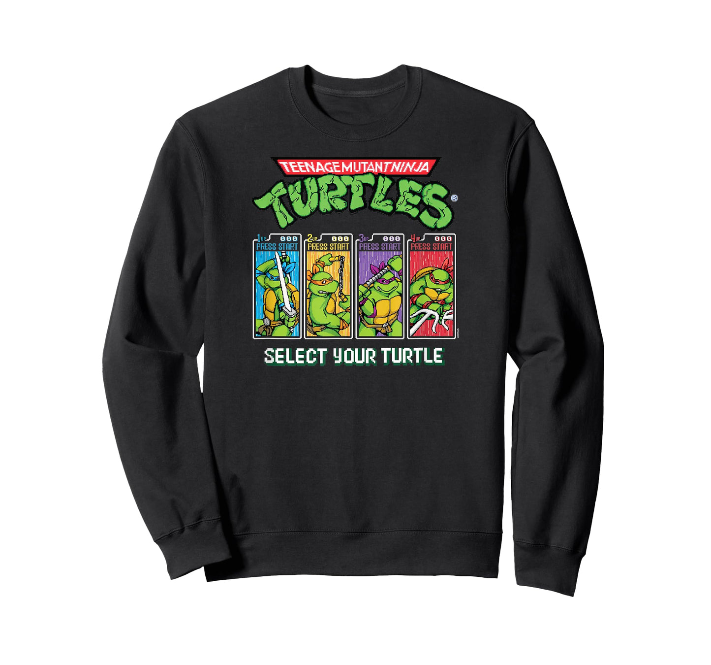 Teenage Mutant Ninja Turtles - Select Your Turtle Video Game T-Shirt