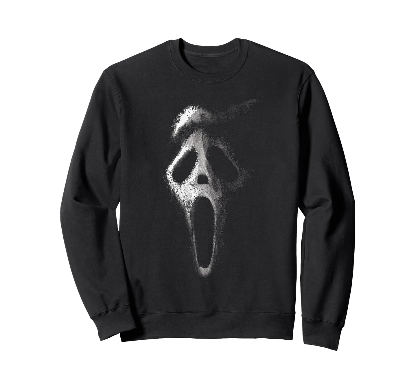 Vintage 90s Faded Ghost Halloween Spooky Y2k Screaming Ghost T-Shirt