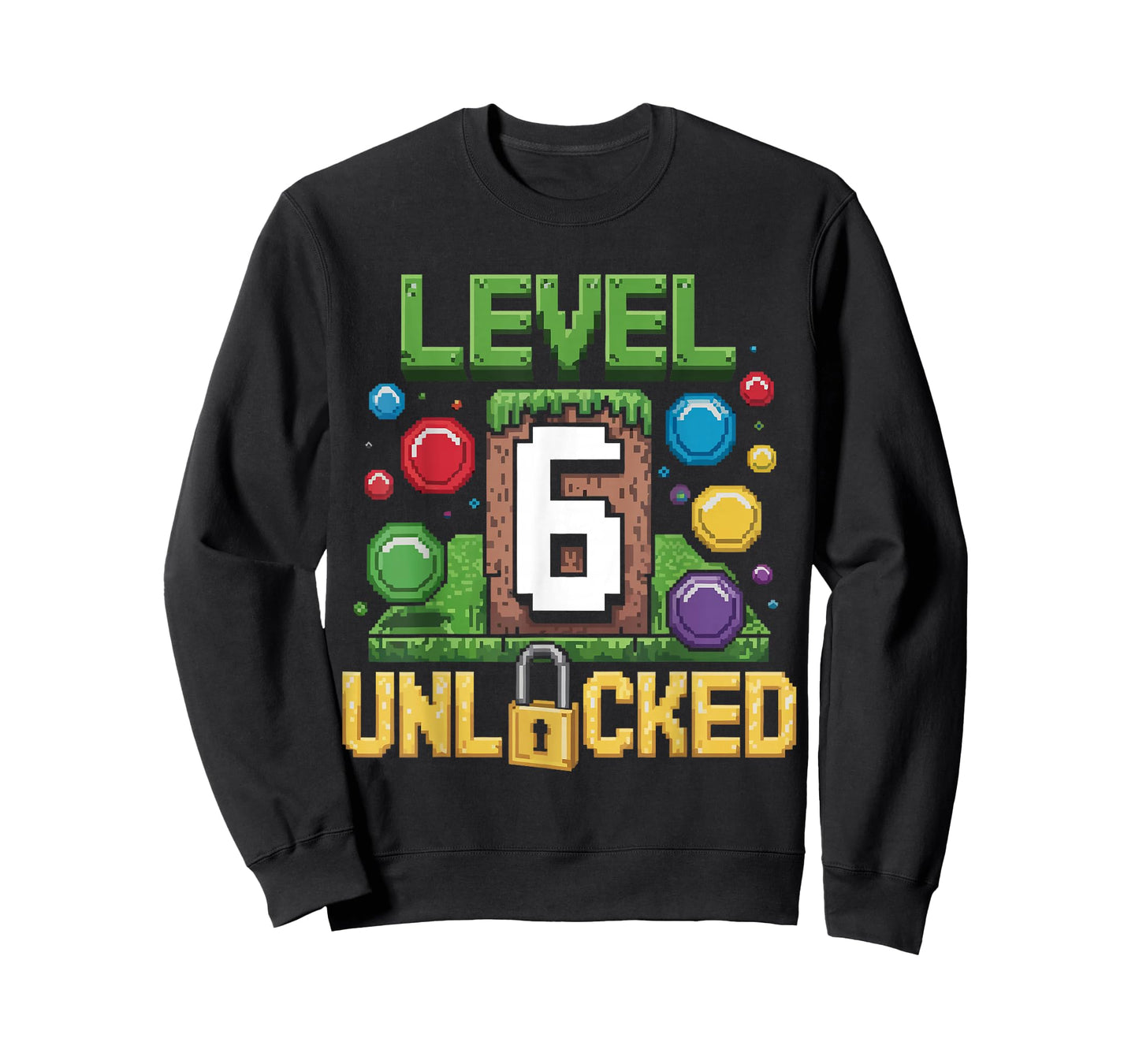 Birthday Children's Shirt Level 6 Unlocked 6 T-Shirt