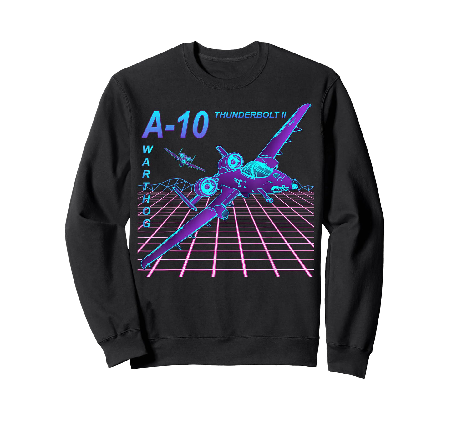 Dinosaurus Rekx A-10 Thunderbolt II Warthog Jet T-Shirt, Small