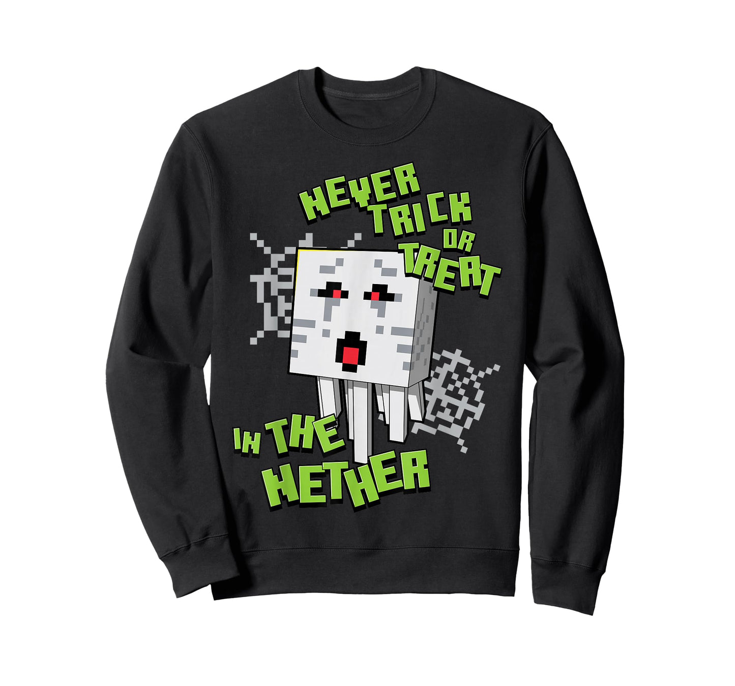 Minecraft Never Trick Or Treat In The Nether Halloween T-Shirt