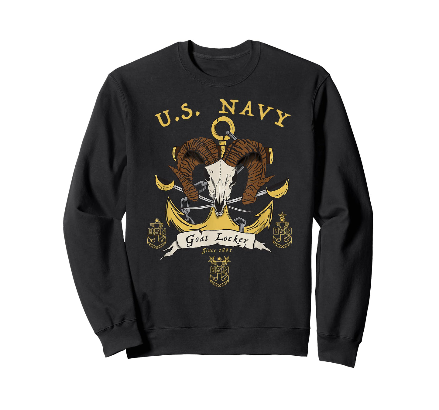 U.S. Navy Goat Locker Since 1893 T-Shirt