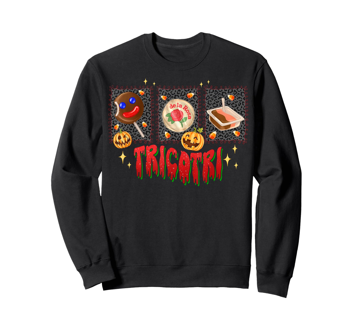 Tricotri Trick Or Treat Mexican Dia De Los Muertos Candy T-Shirt
