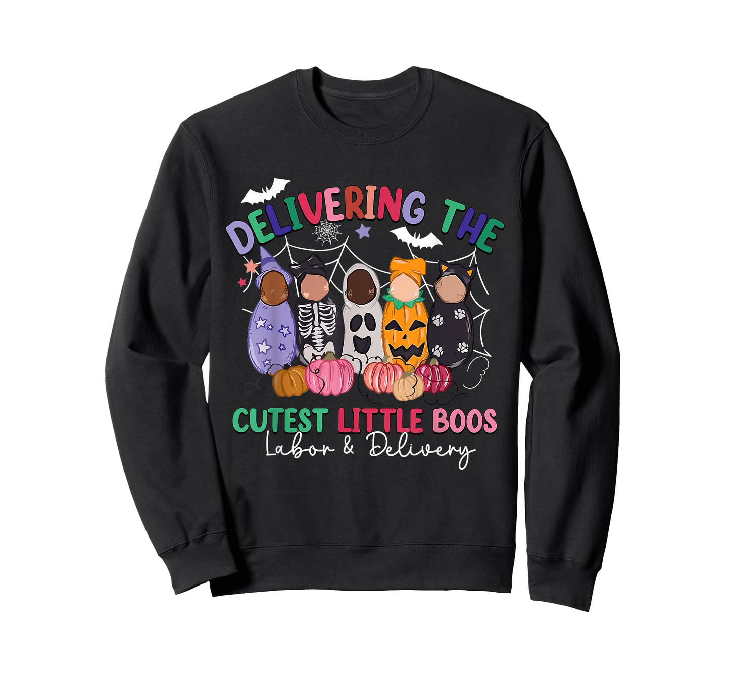 Delivering The Cutest Boos Labor & Delivery Halloween Nurse T-Shirt