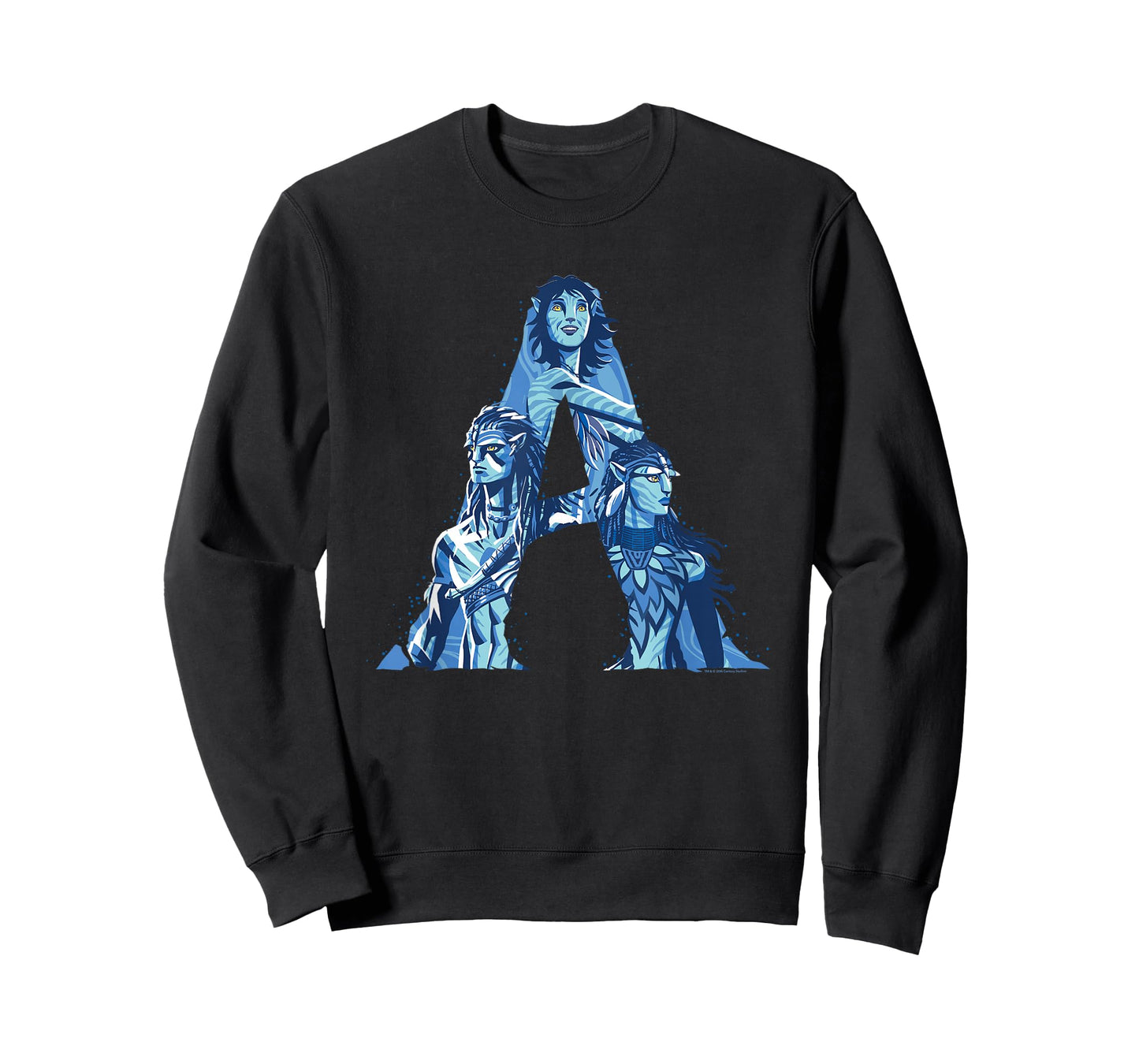 Avatar: Fire and Ash Jake Sully Neytiri & Kiri Movie Logo T-Shirt