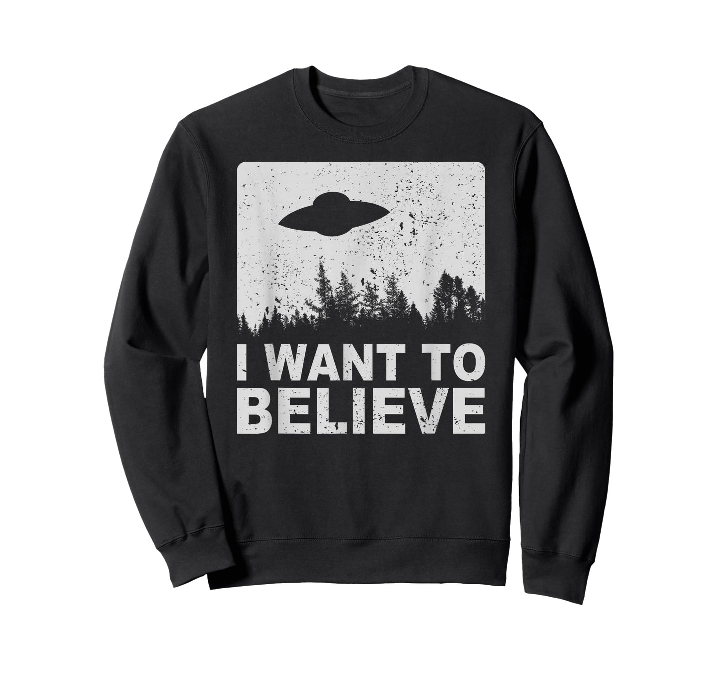 I Want To Believe T-Shirt I Aliens UFO Area 51 Roswell T-Shirt