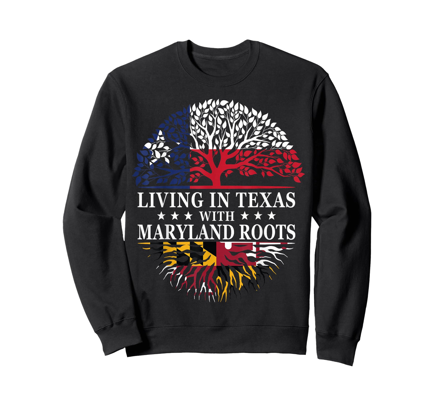 Living in Texas With Maryland Roots T-Shirt
