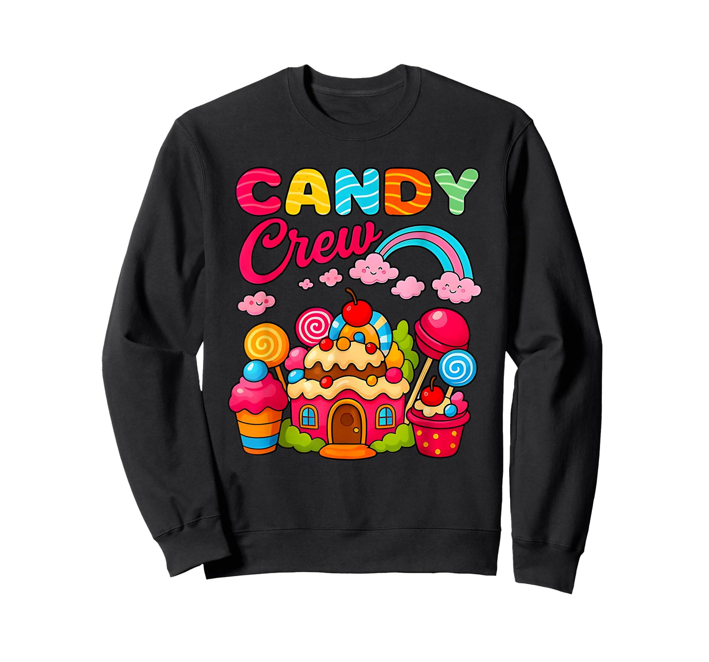 Candy Crew Candy Land Decorations Candy Squad Kids Women T-Shirt