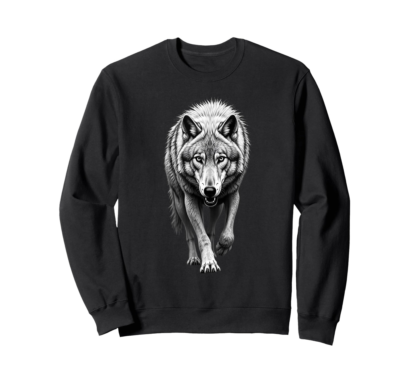 Wild Wolf Family Protector Mountain Forest Spirit Style T-Shirt