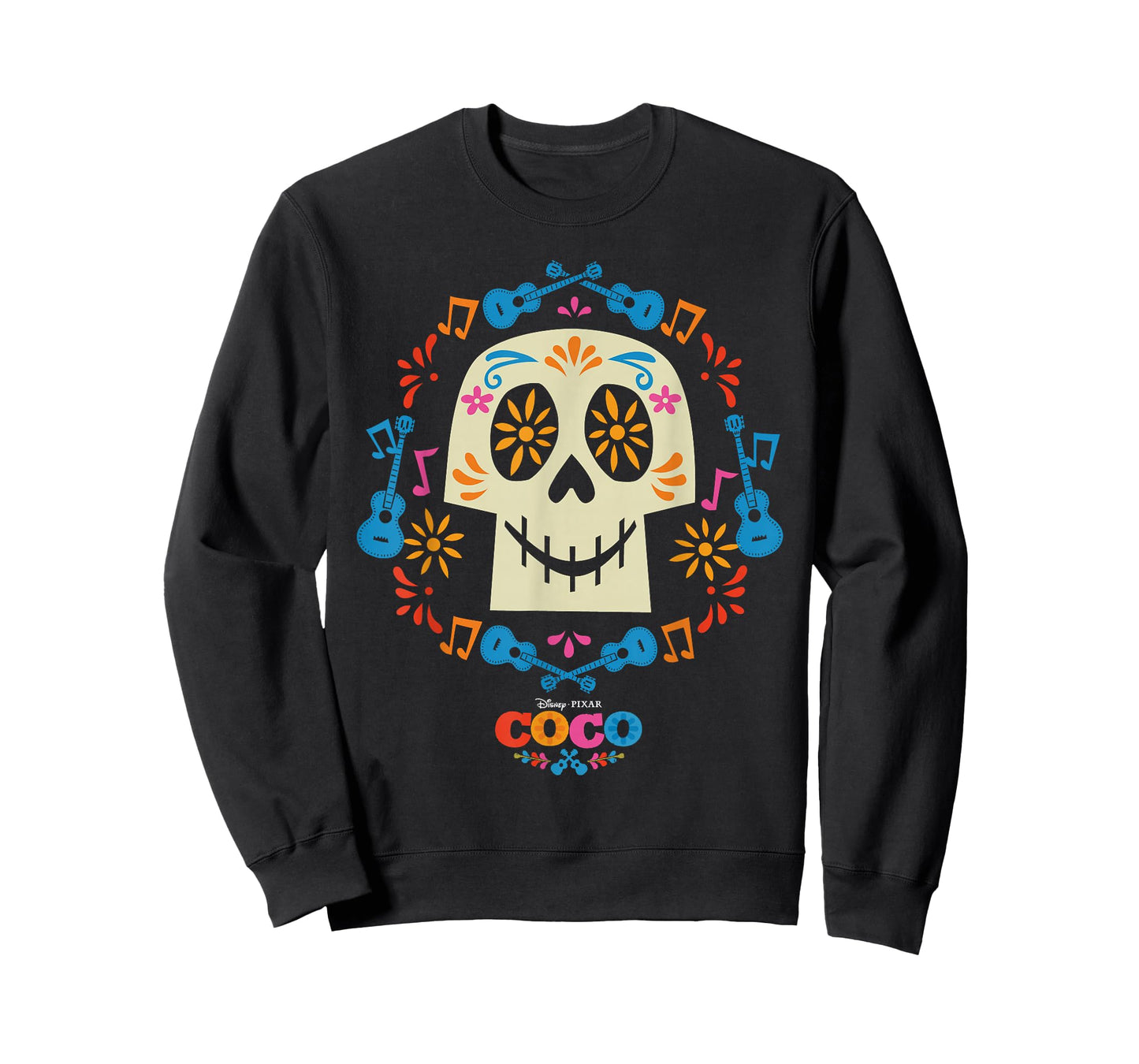 Disney and Pixar's Coco Papel Picado Sugar Skull T-Shirt