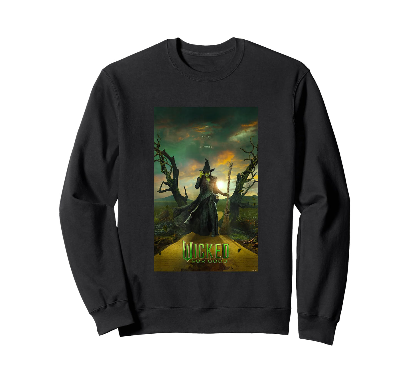 Wicked: for Good Elphaba Yellow Brick Road Poster T-Shirt