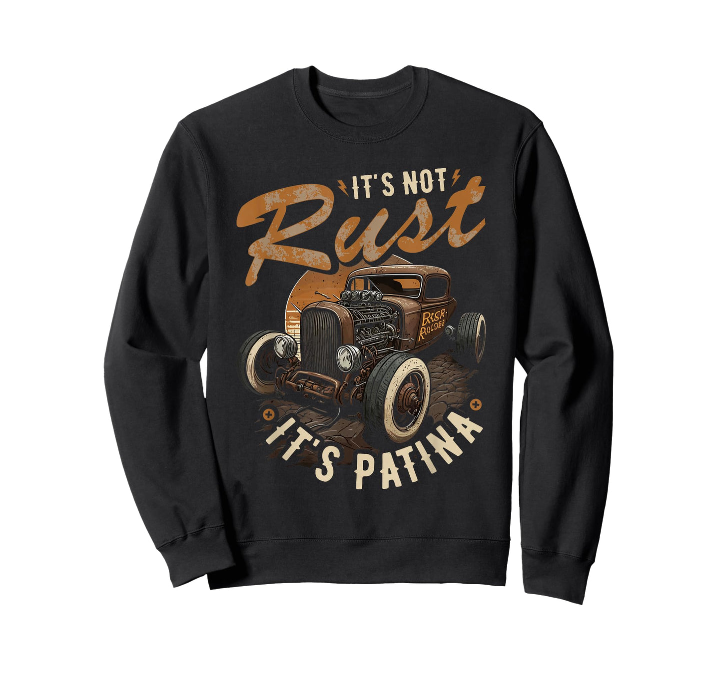 Hot Rod Rusty Car, Its Not Rust Its Patina, Vintage Rat Rod T-Shirt