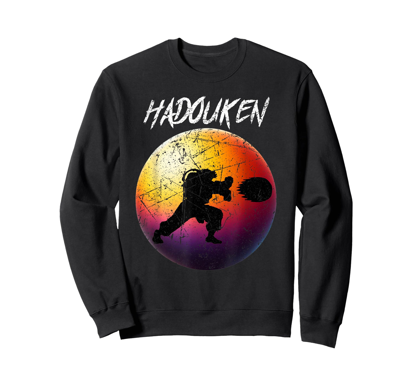 Retro Vintage Hadouken Fighter T-Shirt