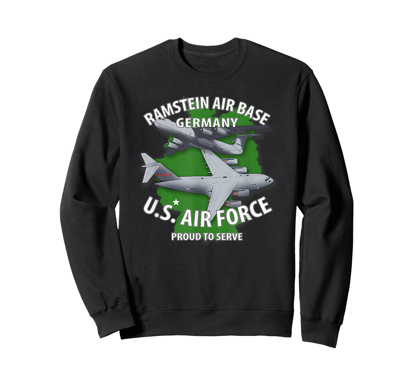 RAMSTEIN AIR BASE GERMANY - US AIR FORCE PROUD TO SERVE T-Shirt
