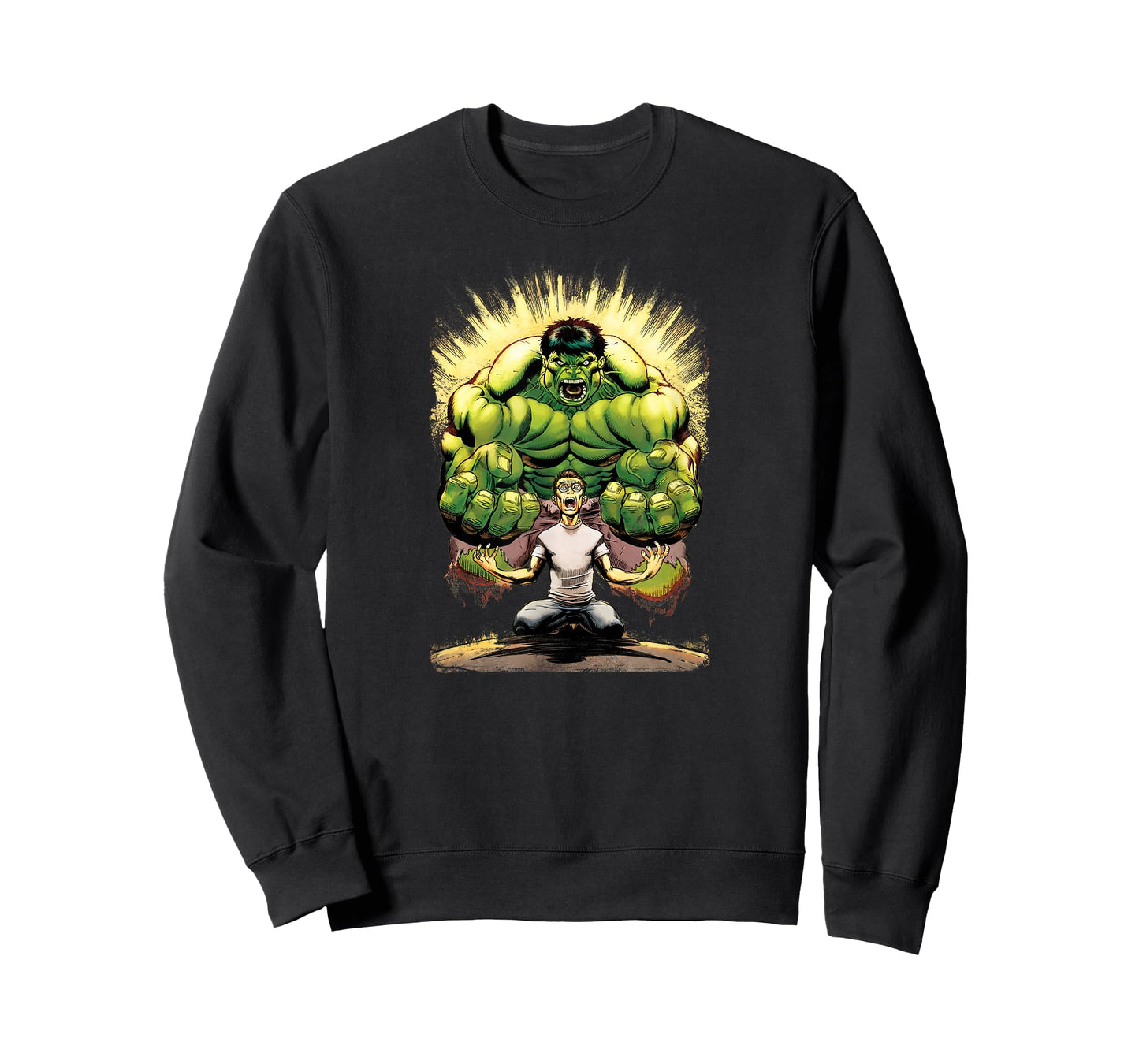 Marvel Hulk Insane In Both Bodies Graphic T-Shirt T-Shirt
