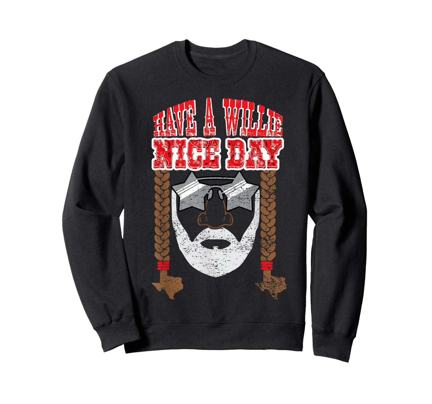 Retro Country Music Fan Texas Proud - Have a Willie Nice Day T-Shirt