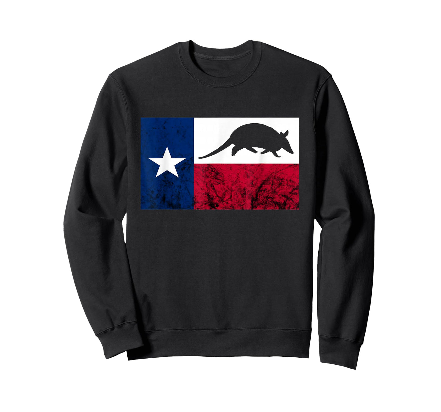 Armadillo Cowboy Texas Flag Armadillo Texan Forest Animal T-Shirt