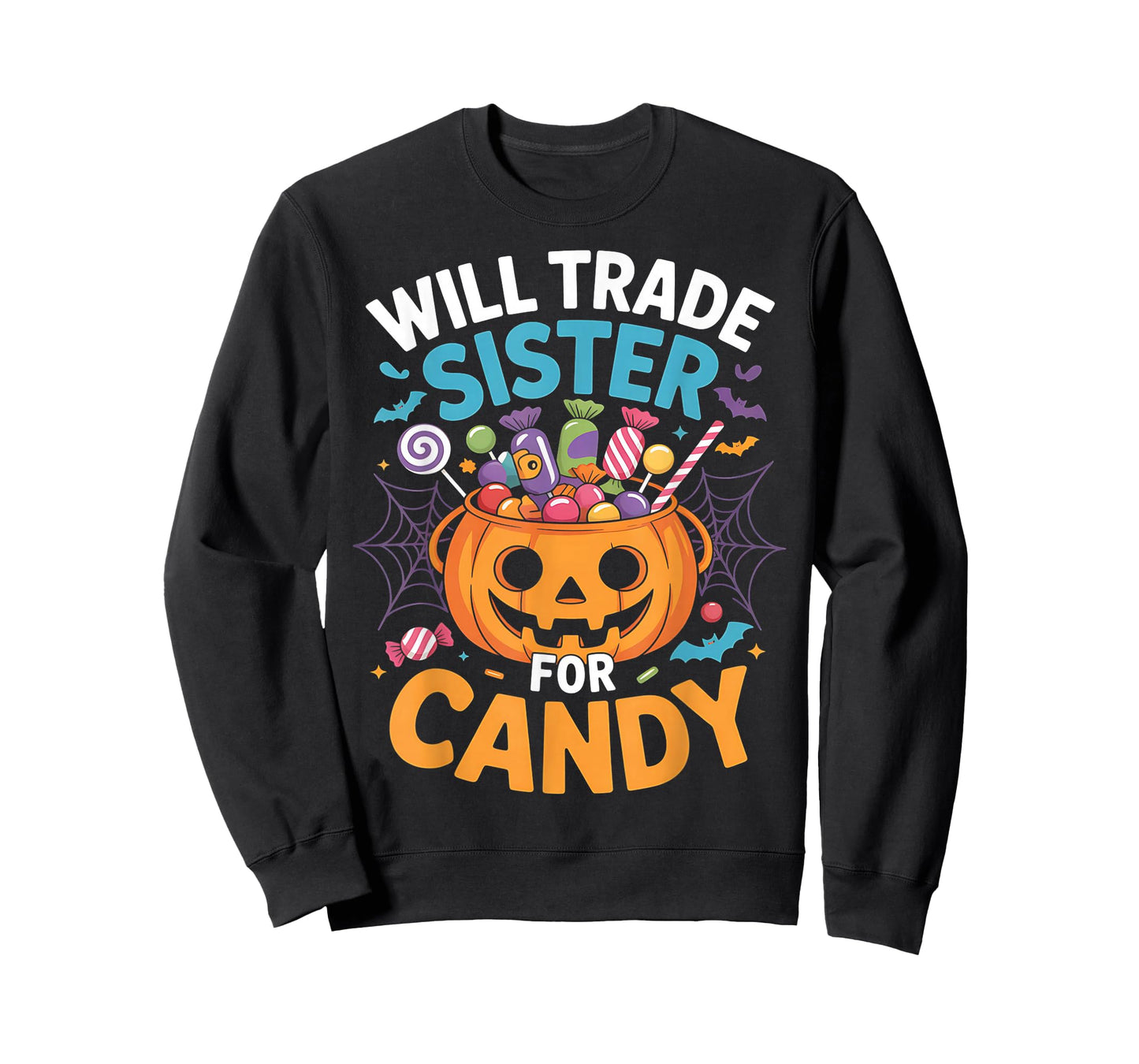 Will Trade Sister for Candy Matching Halloween Brother Boys T-Shirt