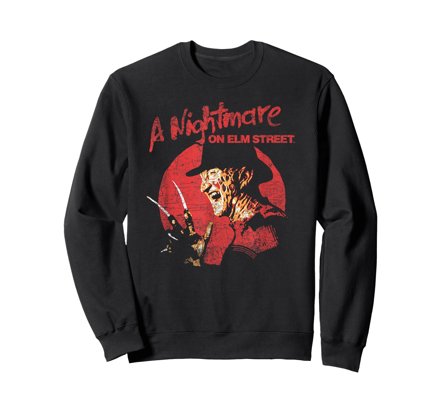 Nightmare on Elm Street Freddy Circle T-Shirt