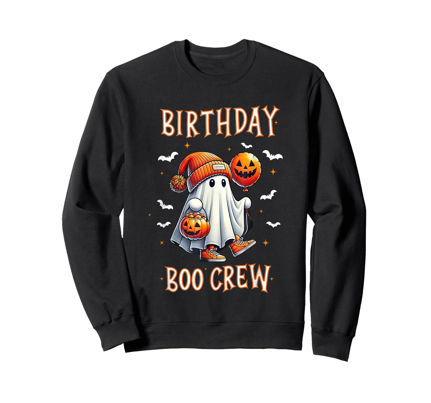 Birthday Boo Crew Funny Halloween Birthday Party Kids T-Shirt