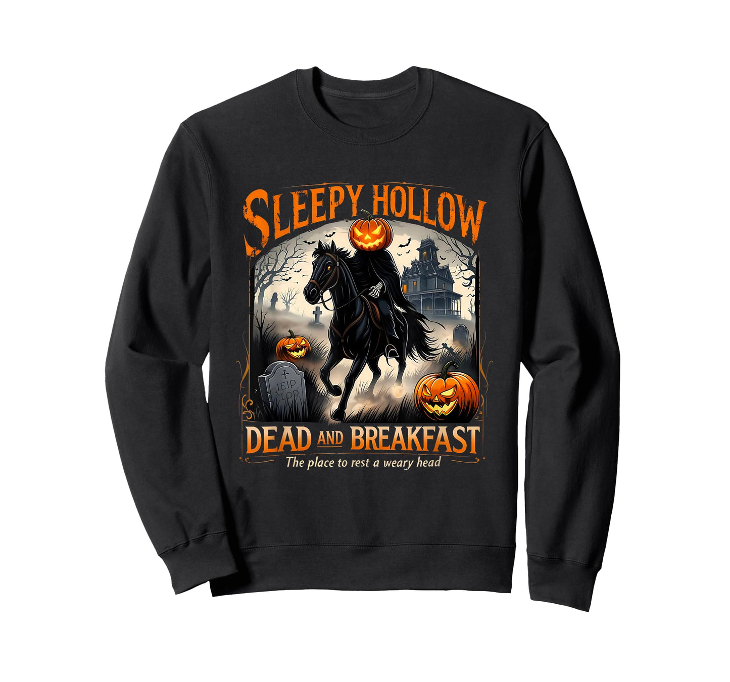 Sleepy Hollow Breakfast Spooky Halloween T-Shirt
