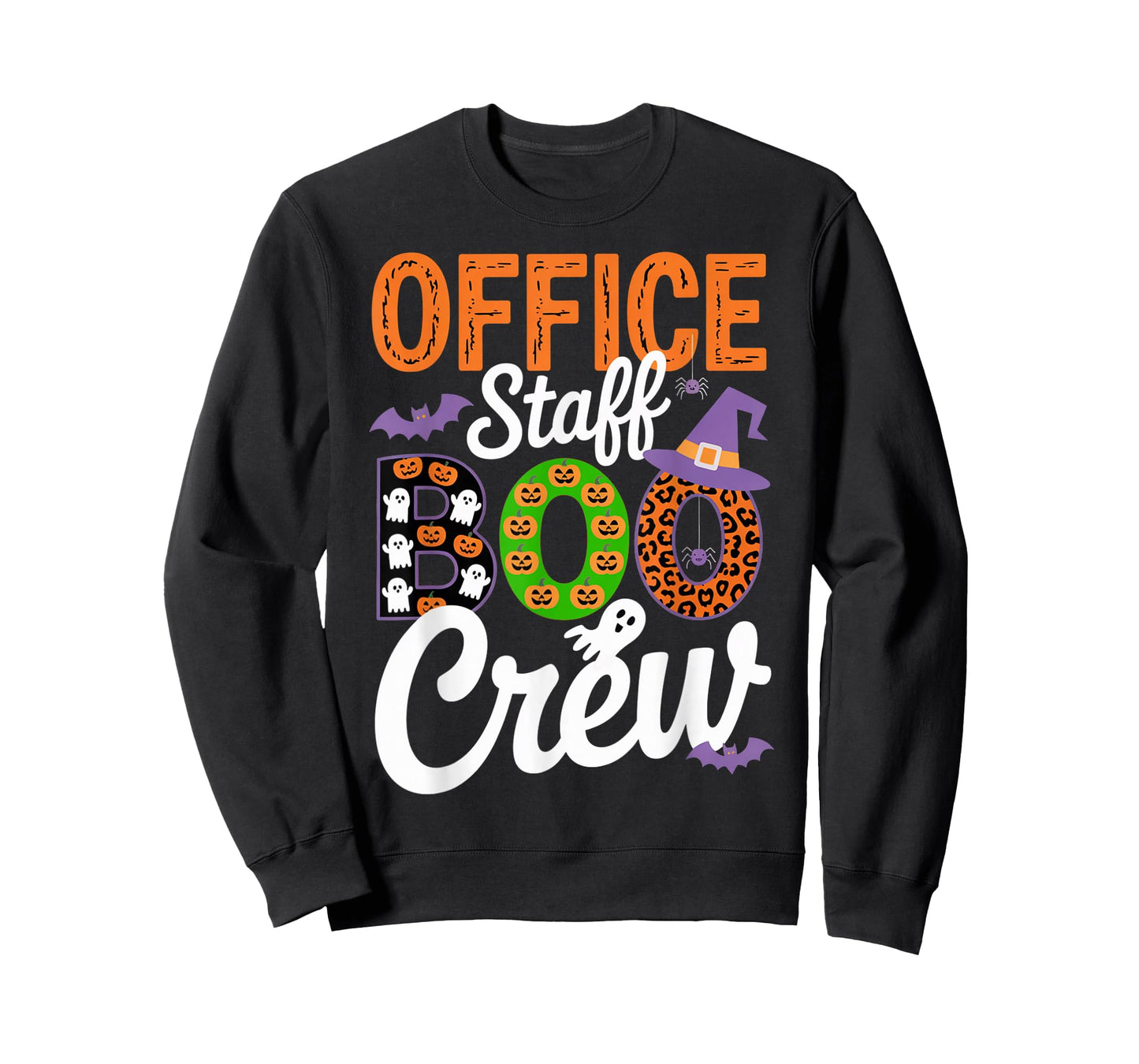 Office Staff Boo Crew Medical School Data Entry T-Shirt