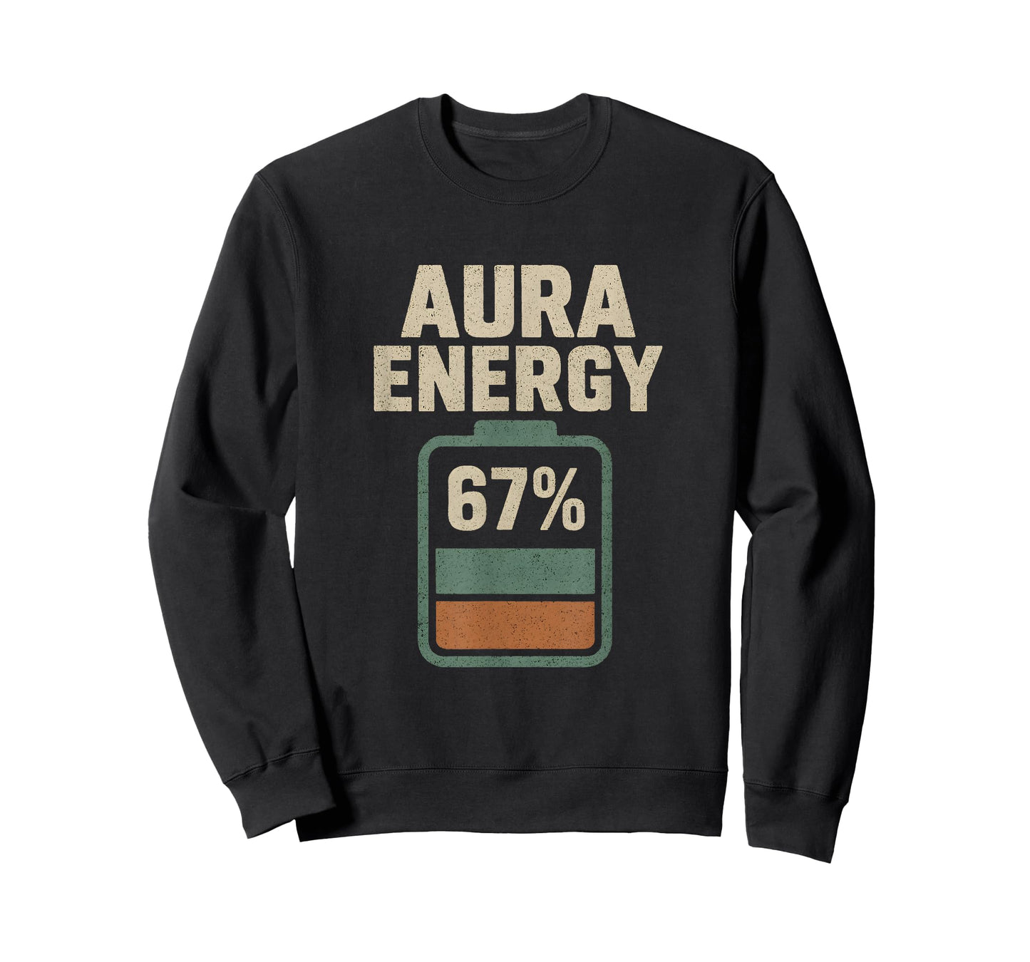 Aura Energy 67 Funny Meme Gen Alpha Slang 6 7 Six Seven T-Shirt