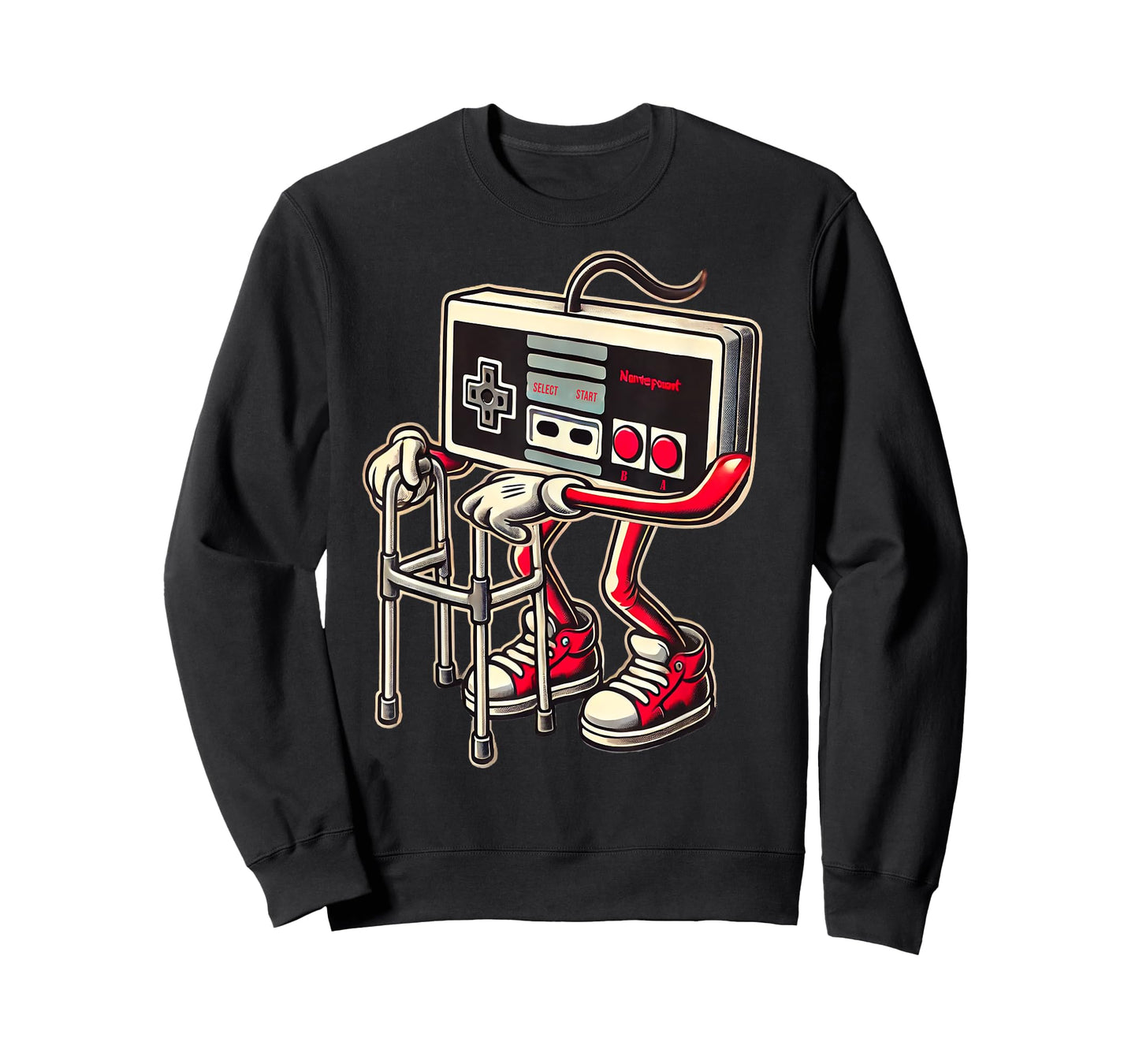 Funny Old Video Game Art Gaming Graphic Tee For Men Boys T-Shirt