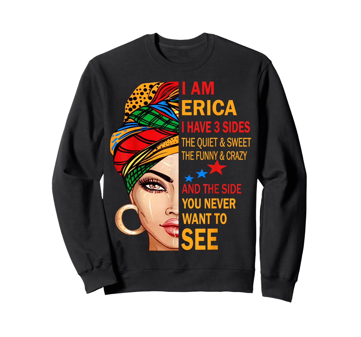 ERICA Name Surname Family Last First Name ERICA T-Shirt