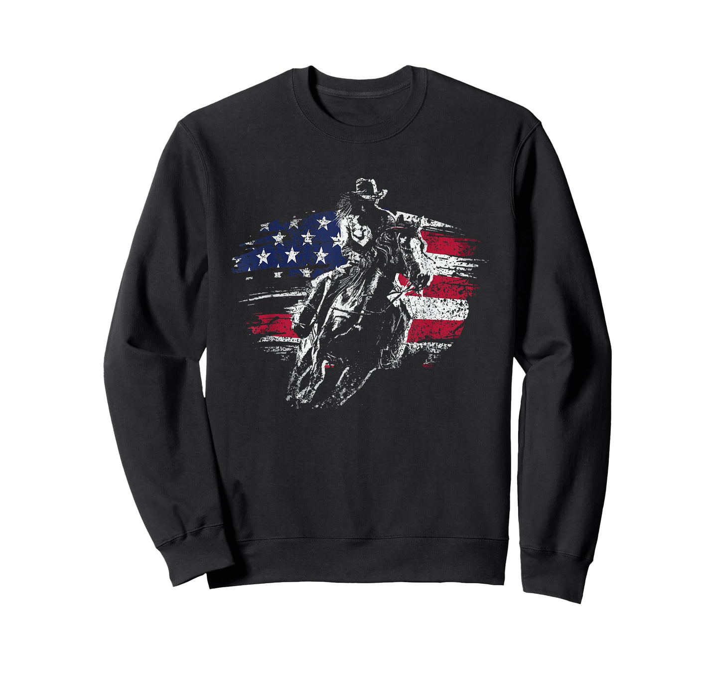 Patriotic Cowboy Rodeo Western Texas Cowboy T-Shirt