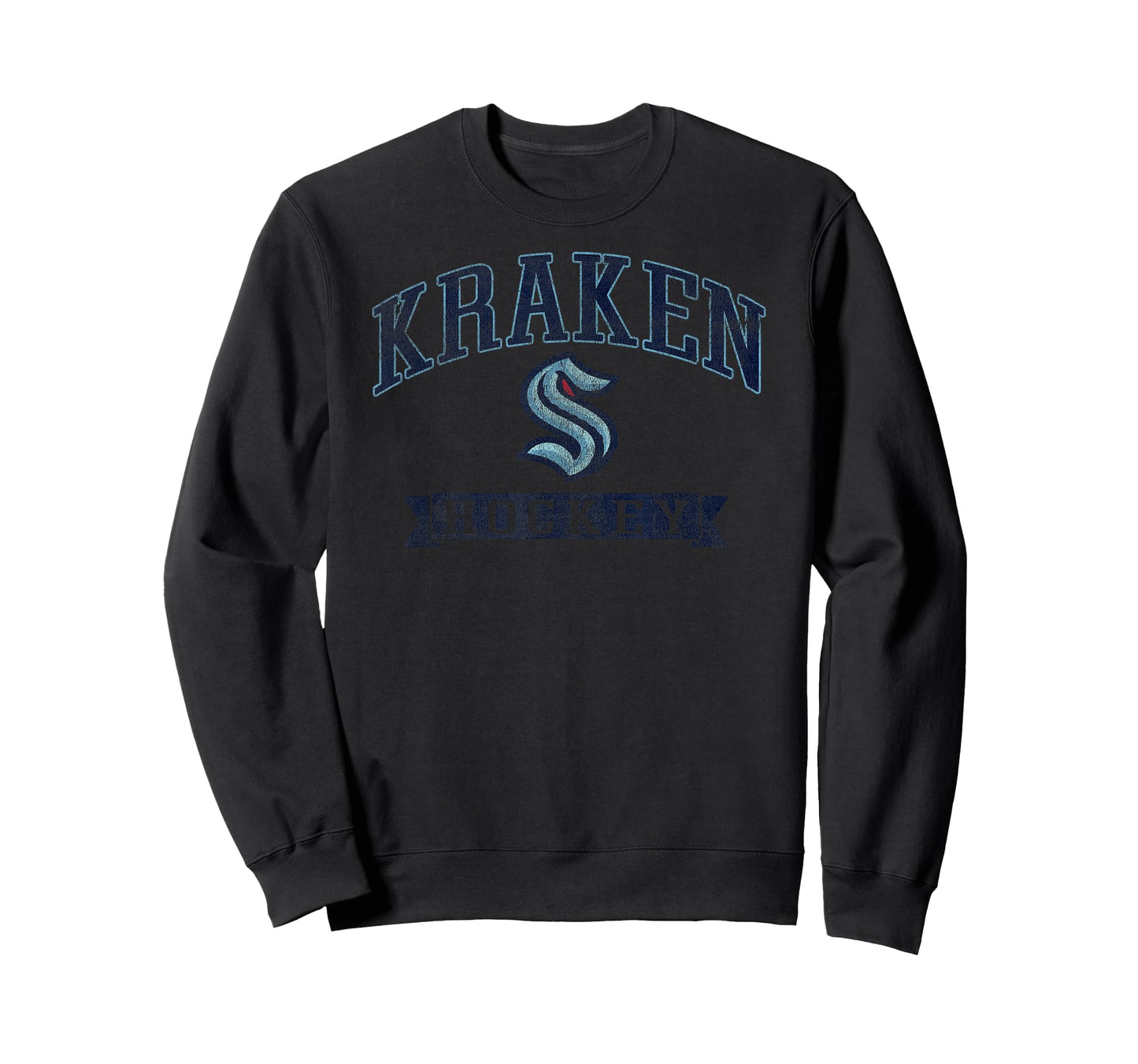 Seattle Kraken Vintage Hockey Logo Officially Licensed T-Shirt
