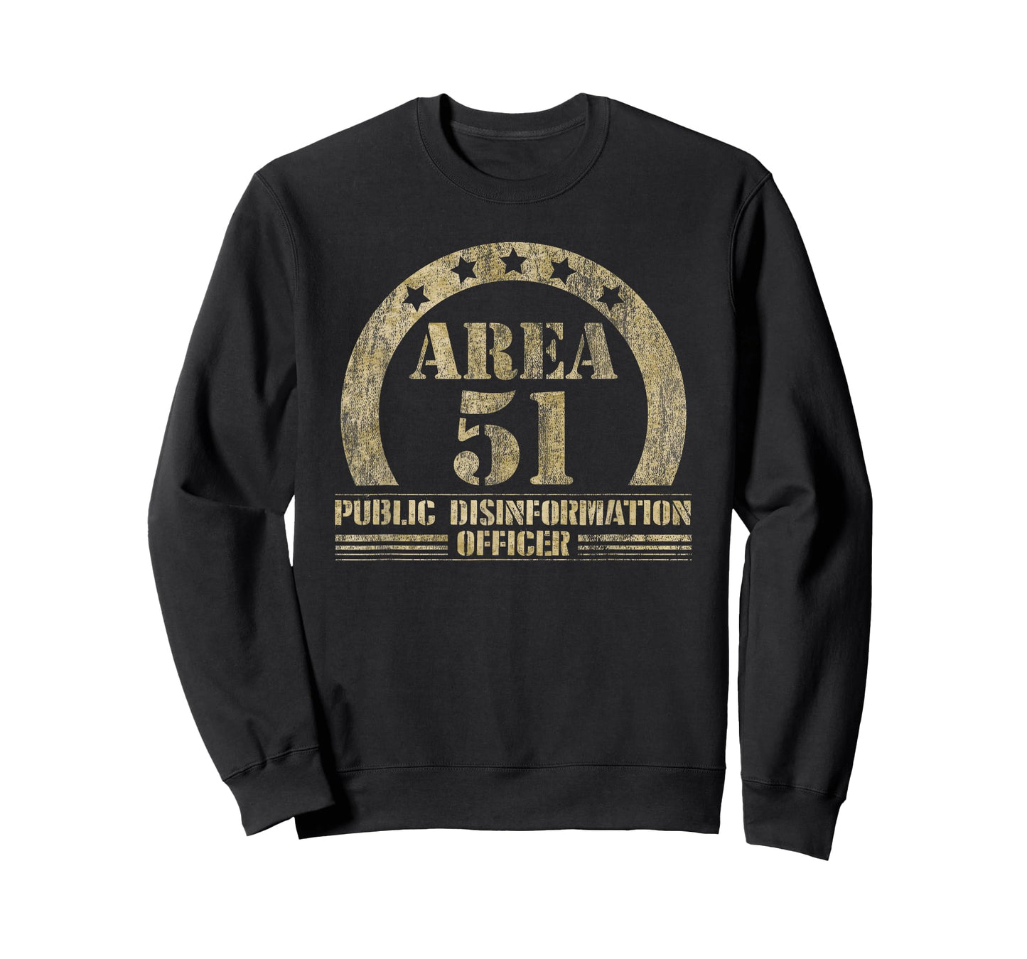 Area 51 T Shirt - Public Disinformation Officer, Roswell UFO T-Shirt