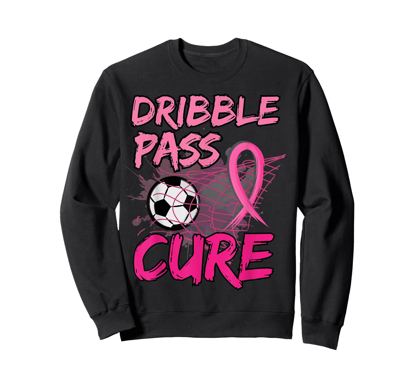Breast Cancer Awareness Soccer Pink for Boys Kids Toddler T-Shirt
