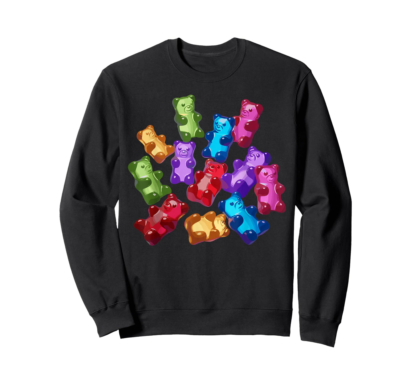 Funny Gummy Bear Design for Men Women Kids Gummy Bear Lover T-Shirt