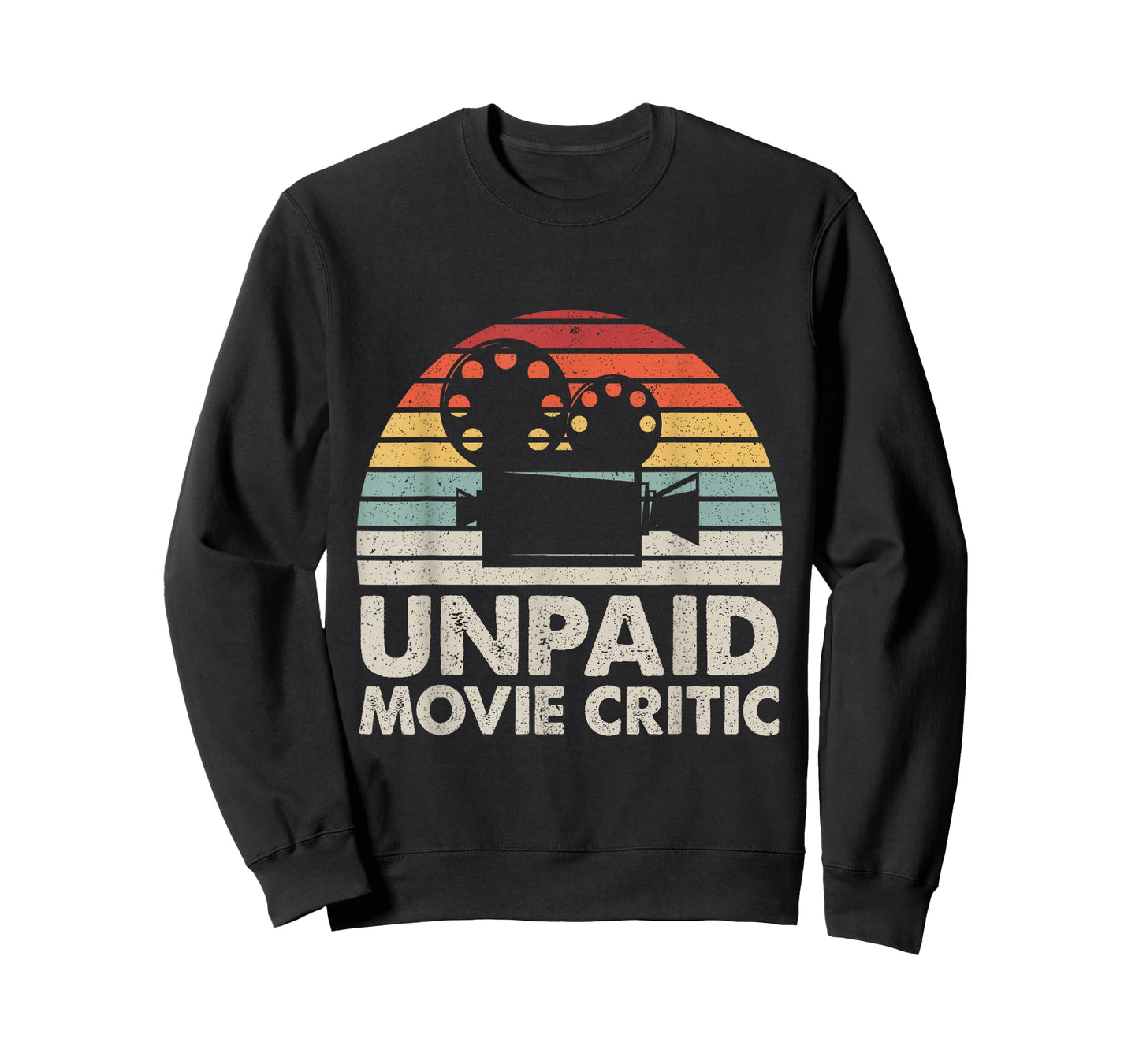 Unpaid Movie Critic Motion Picture Fan Movie Film Cinema T-Shirt