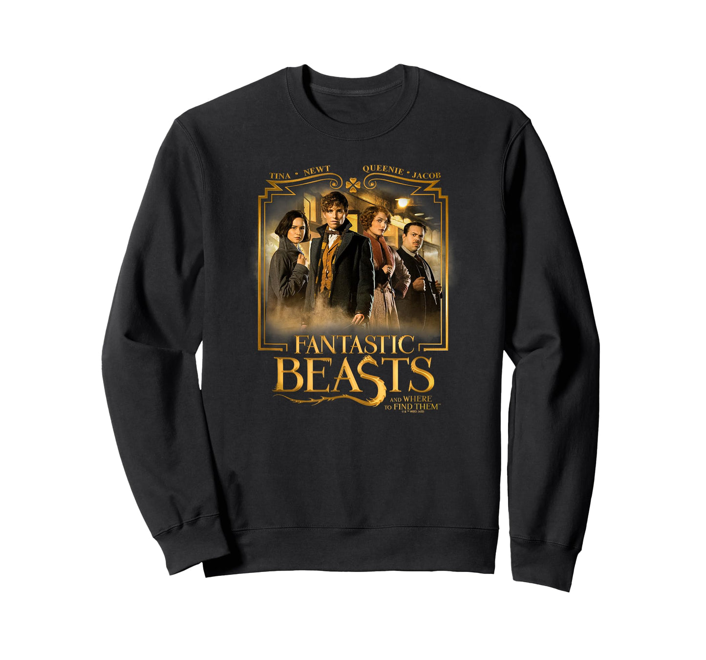 Fantastic Beasts And Where To Find Them Hero Group Poster T-Shirt