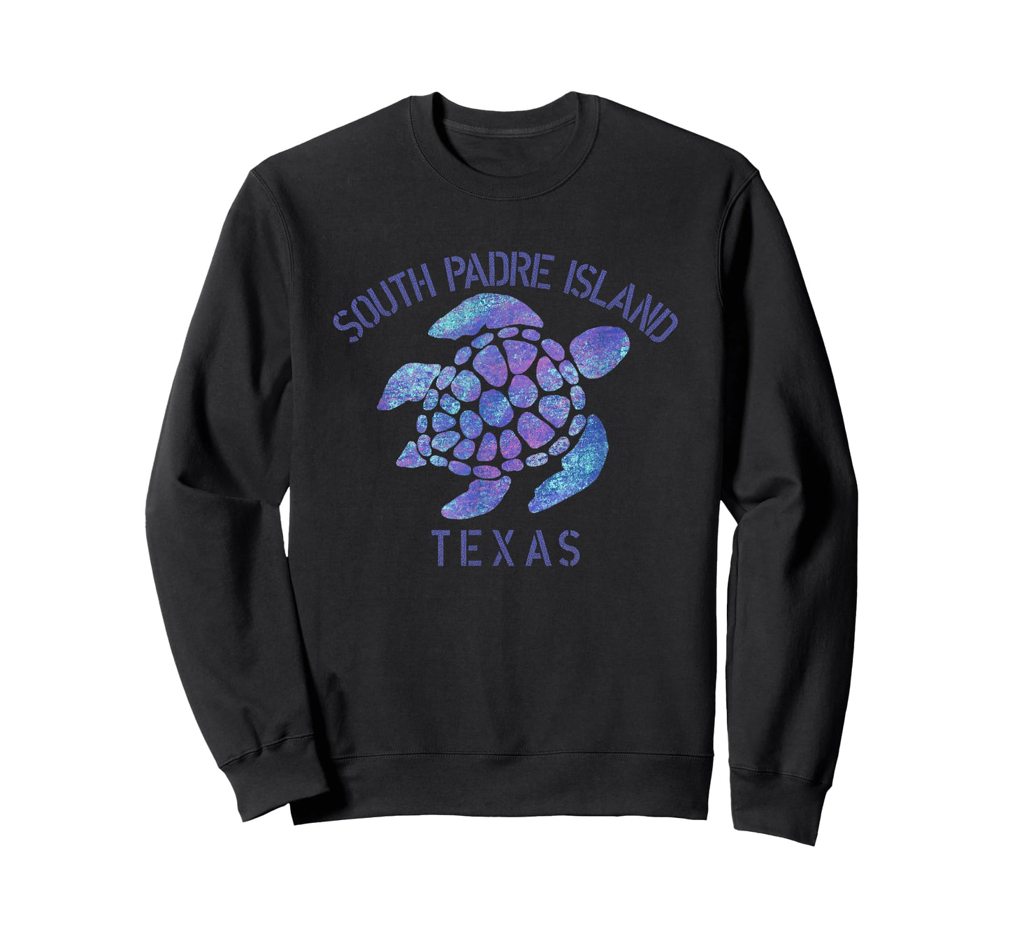 South Padre Island, TX Beach Design / Tribal Turtle Gift T-Shirt