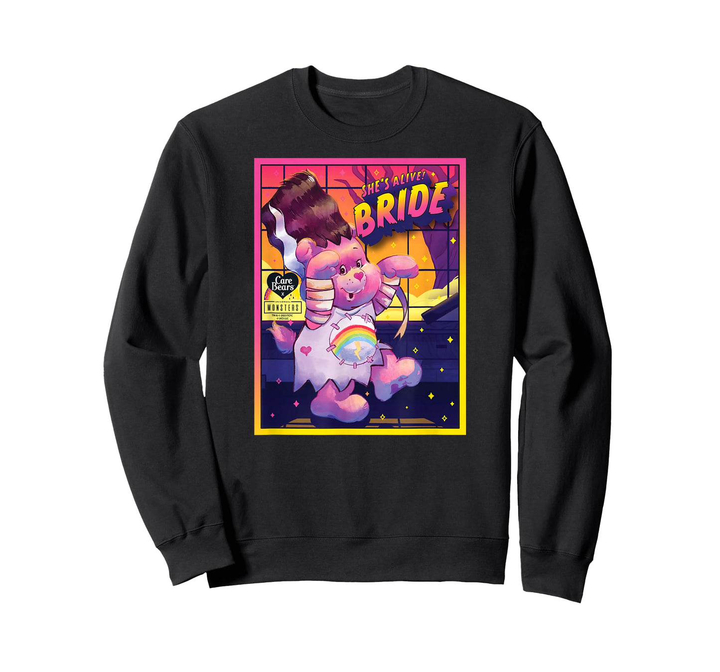 Care Bears x Universal Monsters Cheer Bear Bride T-Shirt